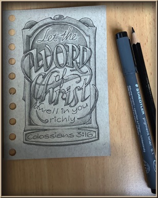 30 Days of Bible-Lettering - 26